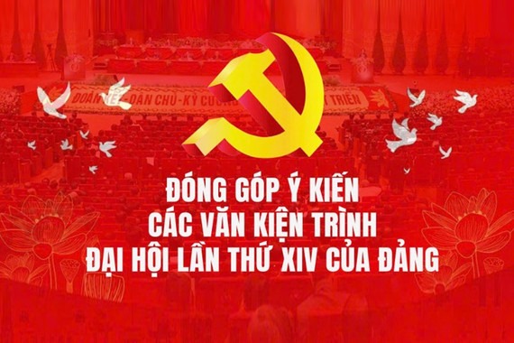 Góp ý dự thảo các văn kiện Đại hội XIV của Đảng 