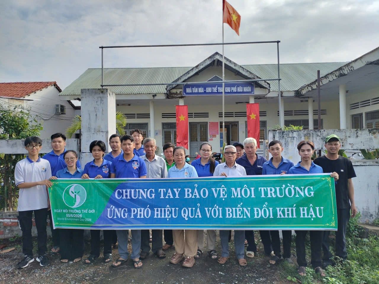Phường Phú Tân: Ra quân hưởng ứng ngày môi trường thế giới 5/6 và thực hiện chiến dịch thanh niên tình nguyện hè năm 2026